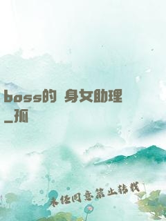 boss的貼身女助理