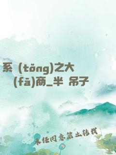 系統(tǒng)之大開發(fā)商