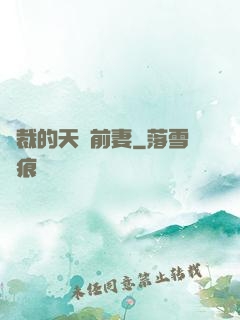 總裁的天價前妻